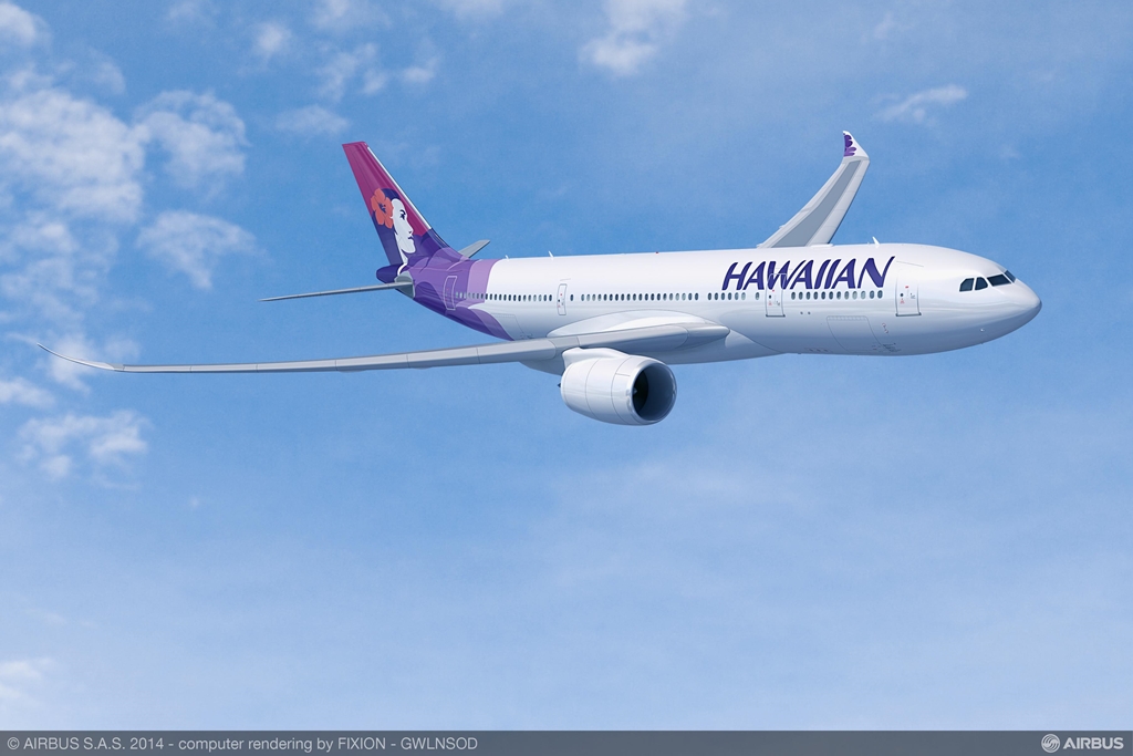 Hawaiian A330-800neo látványterv.(Forrás: Airbus) | © AIRportal.hu