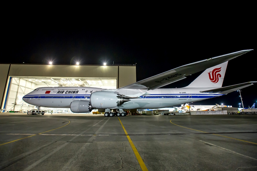 Kínai lesz a második 747-8I üzemeltető, az Air China személyében. (Fotó: Boeing Company) | © AIRportal.hu