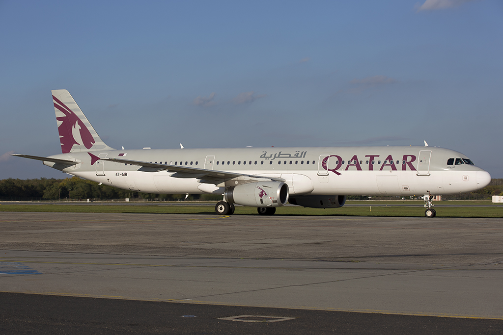 A Qatar Airways A321-ese Budapesten. (Fotó: AIRportal.hu) | © AIRportal.hu