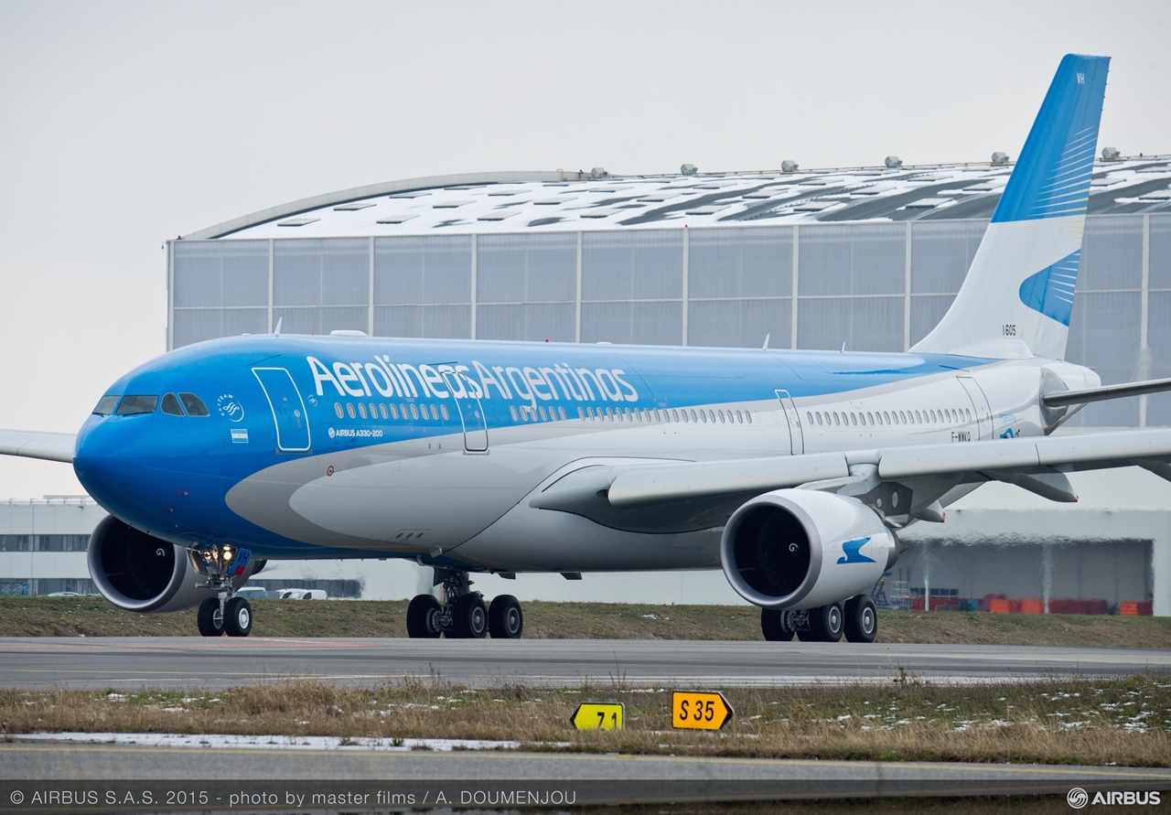 Az argentinok a General Electric hajtóművét választották az A330-ashoz. (Fotó: Airbus) | © AIRportal.hu