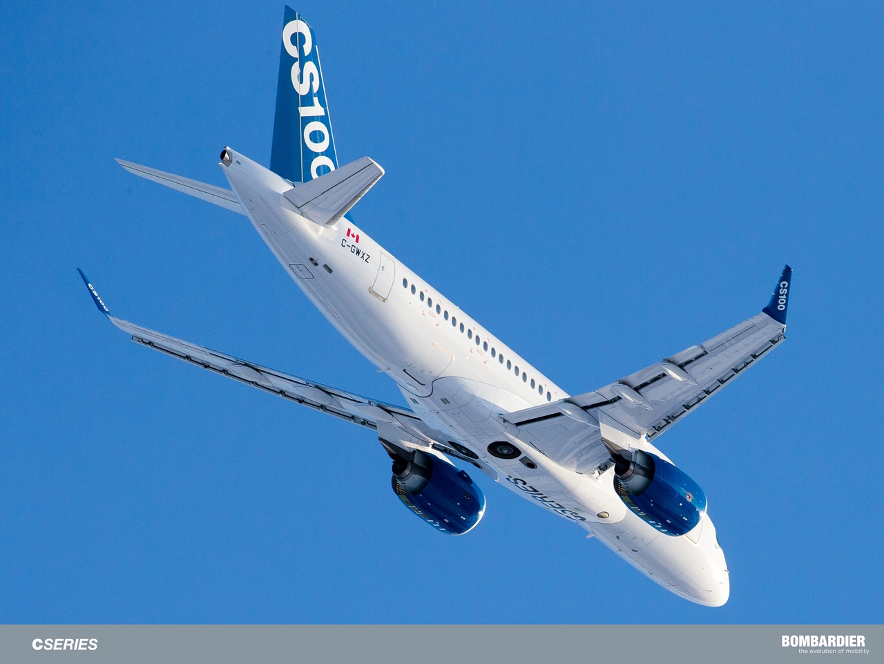 A CSeries várhatóan 2016 első félévében áll forgalomba az első, CS100 típusváltozatban. (Fotó: Bombardier Aerospace) | © AIRportal.hu