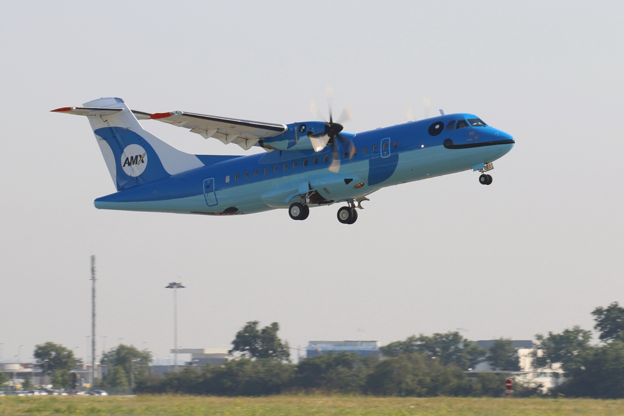 Az Amakusa Airlines első és egyelőre egyetlen ATR gépe. (Fotó: ATR Aircraft) | © AIRportal.hu