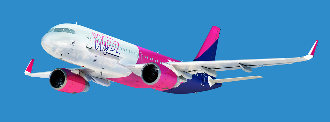 Airbus A320-as a Wizz Air új festésében (Forrás: Wizz Air) | © AIRportal.hu