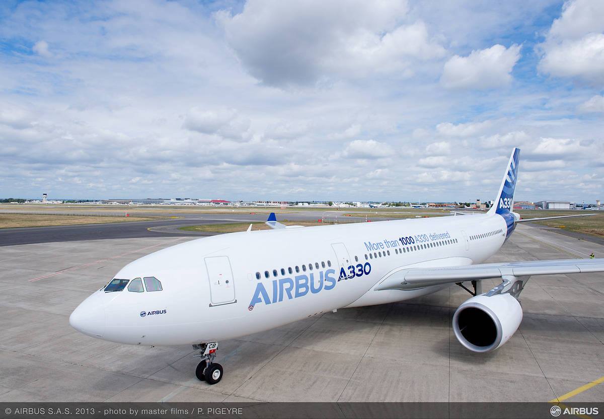 Az Airbus berepülő flottájának egyik A330-asa. (Fotó: Airbus) | © AIRportal.hu
