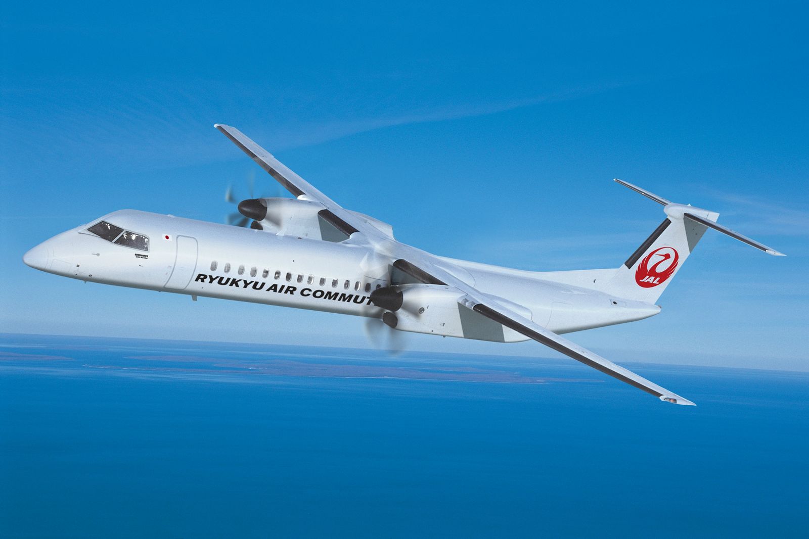 Ryukyu Air Commuter Q400 Cargo-Combi látványterven.(Forrás: Bombardier Aerospace) | © AIRportal.hu