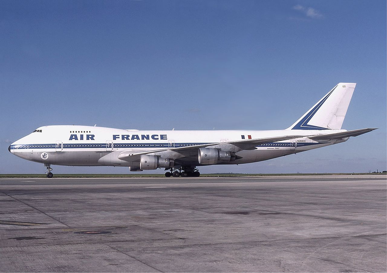 Az Air France első 747-ese 1978-ban Párizsban. (Fotó: Michel Gilliand - Wikimedia) | © AIRportal.hu