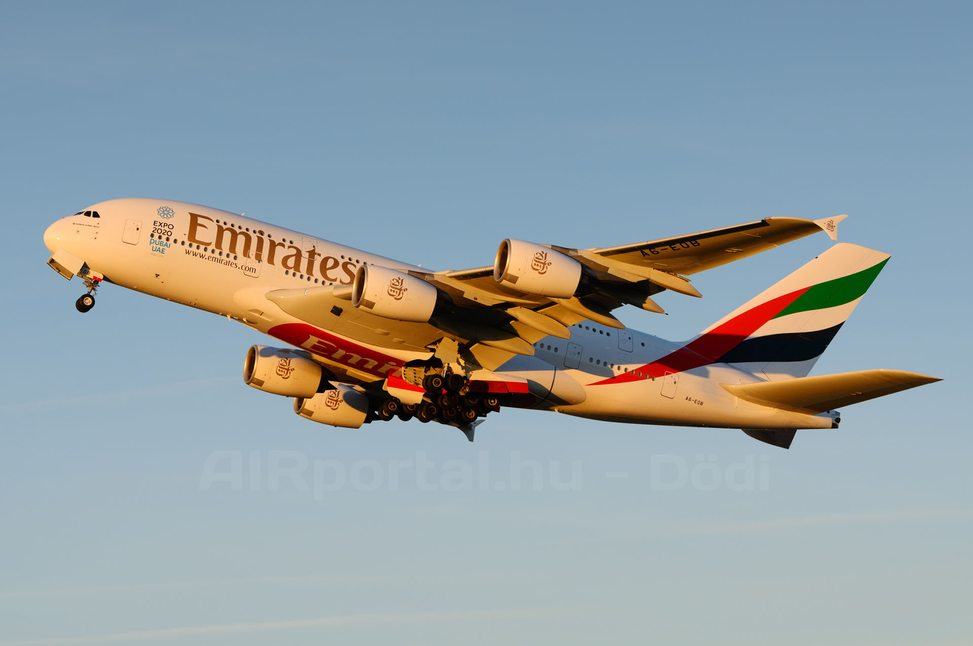 A németországi Münchenbe már mindkét napi járatát A380-assal teljesíti az Emirates. (Fotó: Kovács Gábor - AIRportal.hu) | © AIRportal.hu
