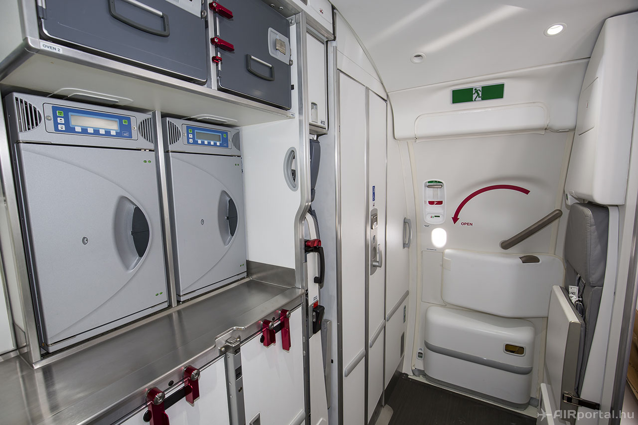 és WC hasonló elrendezésben, mint az Airbus SpaceFlex esetében. | © AIRportal.hu