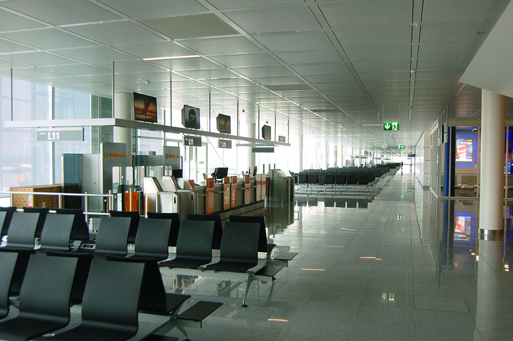 A repülőtér logikája és kivitele is követi a 2-es terminálét.Fotó: AIRportal.hu | © AIRportal.hu