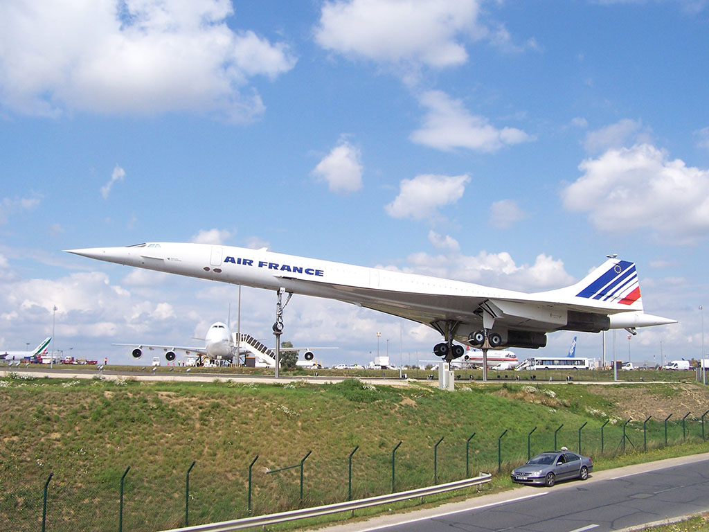 Az F-BVFF lajstromjelű Concorde a Charles de Gaulle repülőtéren | © AIRportal.hu
