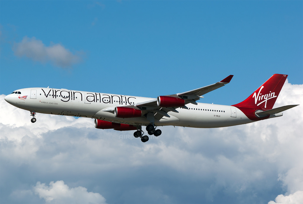 A Virgin Atlantic színeiben is repült a jelenleg legidősebb, forgalomban lévő A340-es. A kép illusztráció (Fotó: AIRportal.hu) | © AIRportal.hu