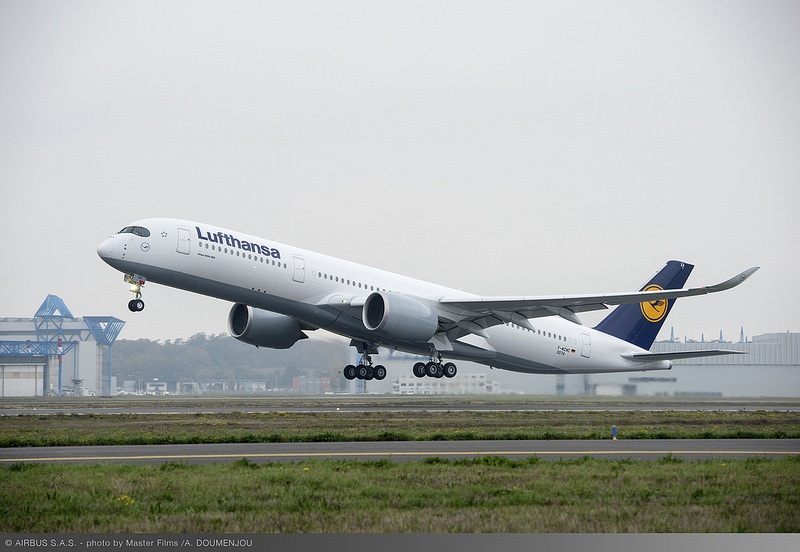 A Lufthansa első Airbus A350-900-asa (Fotó: Airbus) | © AIRportal.hu