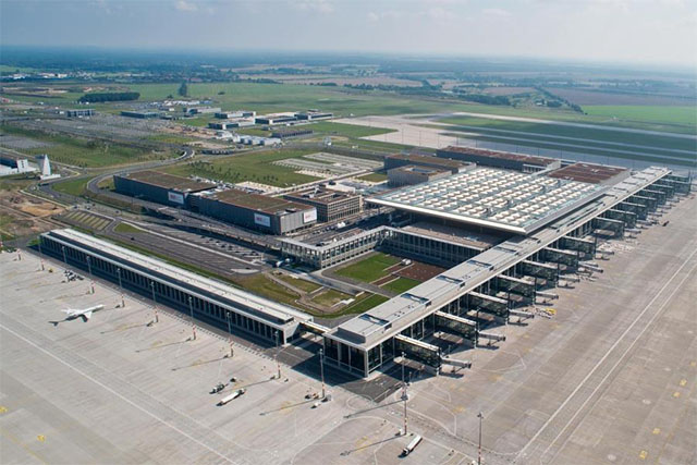 Még mindig nem tudni, pontosan mikor nyílik meg az új nagy reptéri terminál (Fotó: Berlin-Brandenburg Airport) | © AIRportal.hu