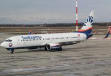 Utasrosszullét miatt Ferihegyen landolt a SunExpress járata