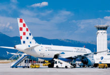 Gyengén teljesítettek a horvát repülőterek
