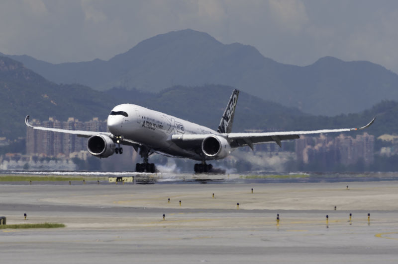 Landolás Hong Kongban július 28-án.(Fotó: Airbus) | © AIRportal.hu