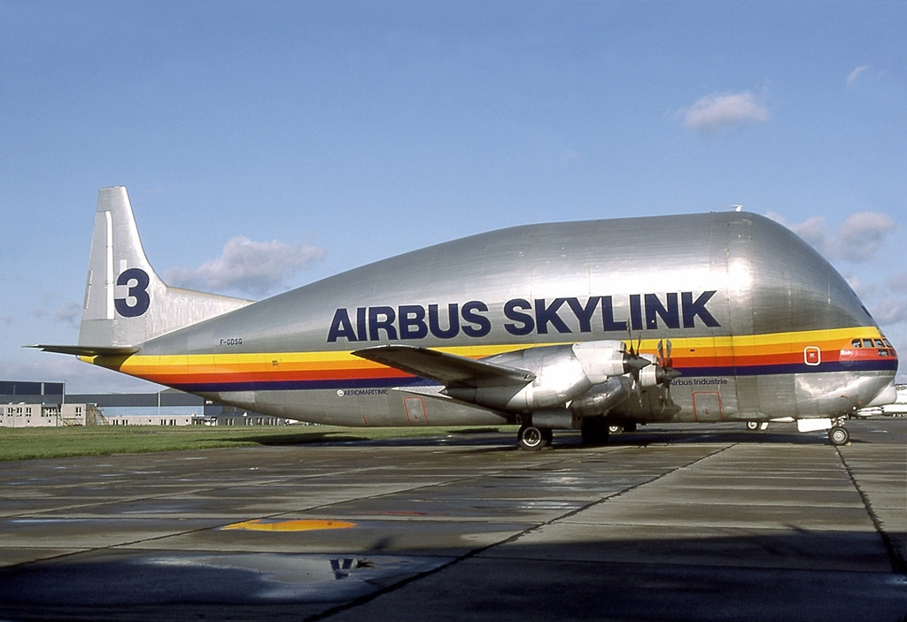 Ilyen volt a Super Guppy, amelyet a Belugák előtt használt az Airbus. (Fotó: Michel Giliand - Wikimedia) | © AIRportal.hu
