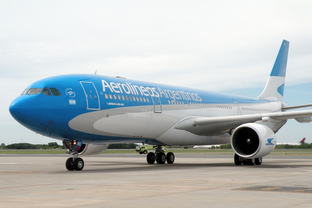 Az első A330-200-as 2013. szeptember 5-én landolt Buenos Airesben. Jelenleg összesen négy van.(Fotó: Aerolíneas Argentinas) | © AIRportal.hu