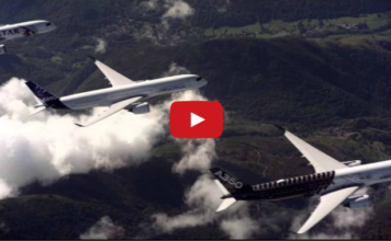 Kötelékrepülésben az A350XWB