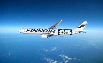 Újra virágba borul a Finnair egyik Airbusa