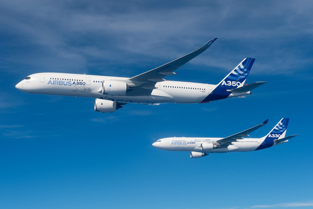 A350XWB és A330, ez a két gépcsalád az, amellyel az Airbus leginkább labdába rúghat azon latin-amerikai légitársaságok körében, amelyek szélestörzsű típusokat igényelnek. (Fotó: Airbus) | © AIRportal.hu