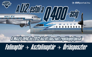 Így készült a Li-2-estől a Q400-asig naptár