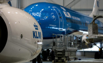 Új festésben a KLM Boeing 737-ese