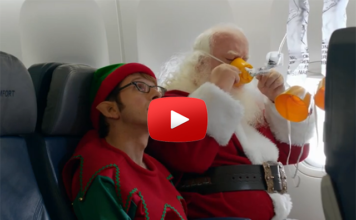 Itt a bizonyíték: A Mikulás a Deltával utazik