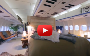A KLM bemutatja: Repülőgépből szálloda