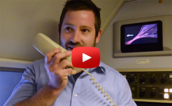 A Qantas 767-esének búcsújáratán kérte meg barátnője kezét