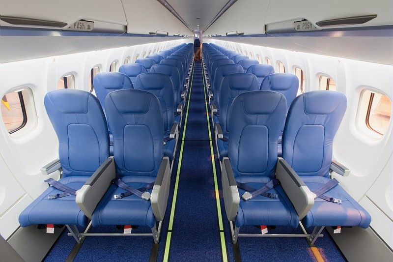 A legújabb, 600-as sorozat új ülésekkel és kabinbelsővel, korszerűbb poggyásztartó rekeszekkel várja utasait. (Fotó: ATR Aircraft) | © AIRportal.hu