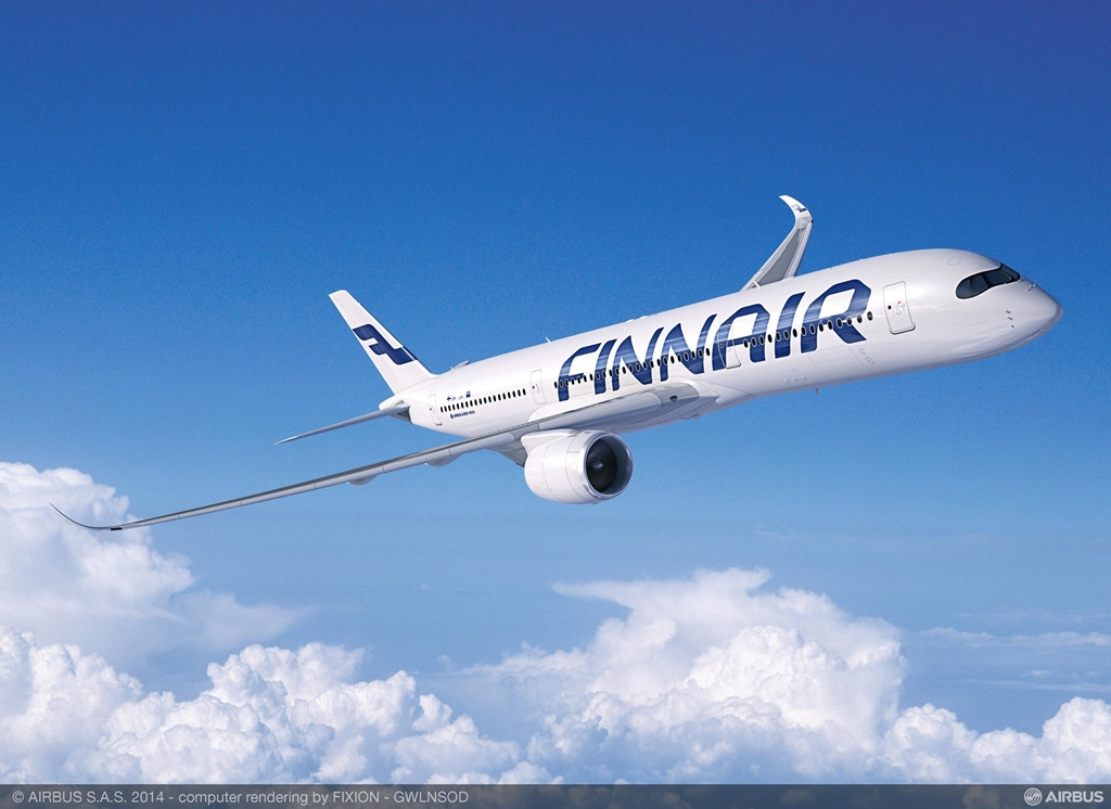 Finnair A350-900XWB computer grafika. (Forrás: Airbus) | © AIRportal.hu