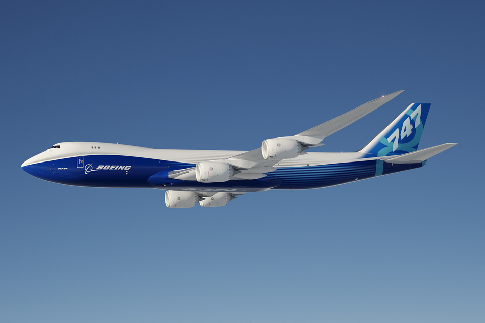 Boeing 747-8F a gyártó saját számítógépes fényképén. (Forrás: Boeing Company) | © AIRportal.hu