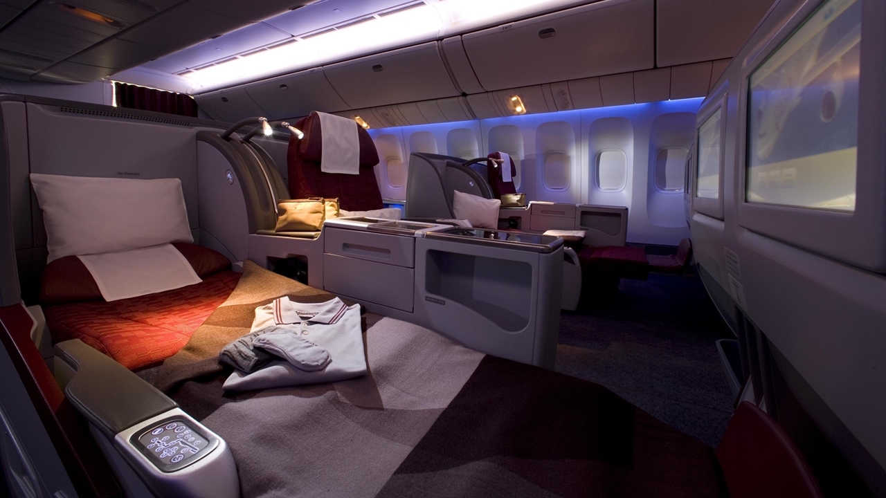 A Business Class... (Fotó: Qatar Airways) | © AIRportal.hu