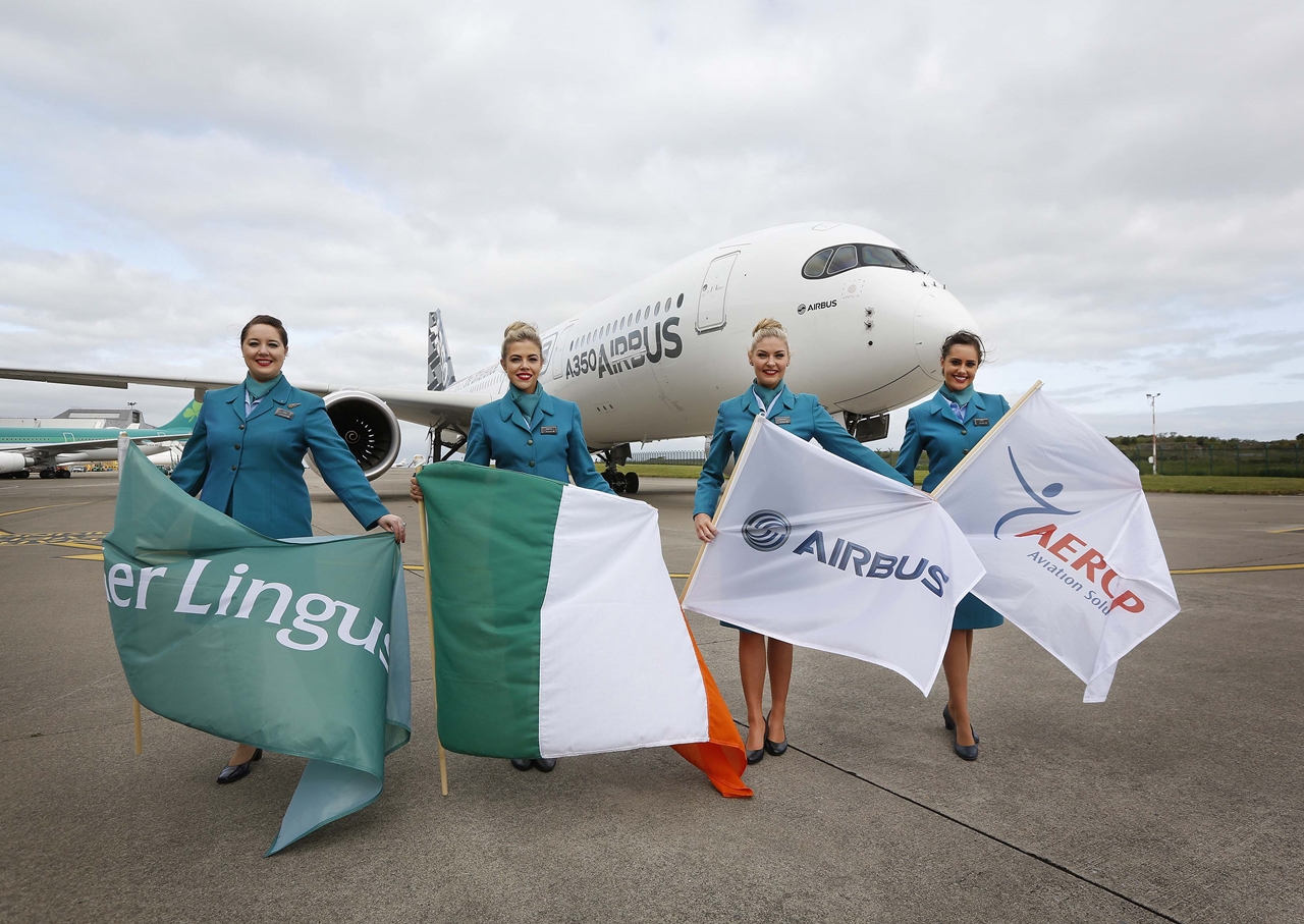 Az Aer Lingusnak az AerCap szállítja majd a megrendelt kilenc A350-900-ast. (Fotó: Airbus) | © AIRportal.hu