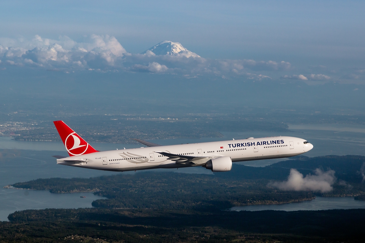 A török flotta jelenlegi legnagyobb típusa, a Boeing 777-300ER. (Fotó: Turkish Airlines) | © AIRportal.hu