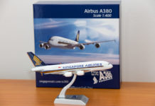 Nyerd meg ezt a gyönyörű Singapore A380 modellt!