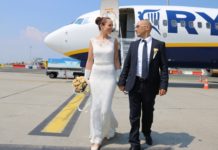 Szerelmet szőtt a Ryanair Budapest-Pisa járata