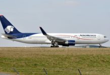 Elbúcsúztatta a Boeing 767-est az Aeroméxico