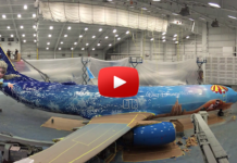 Így készült a WestJet Frozen-festésű 737-ese