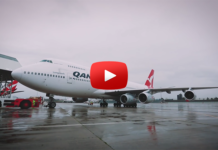 Öt hajtóművel repült a Qantas egyik Boeing 747-ese