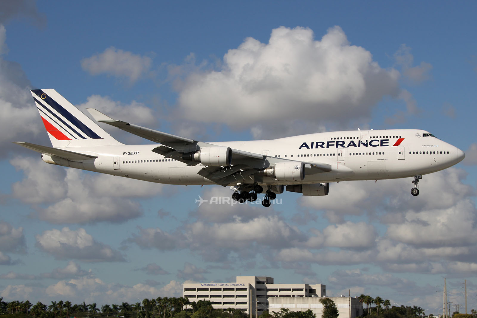 Az Air France egyik Boeing 747-ese. (Fotó: AIRportal.hu) | © AIRportal.hu
