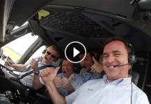 Így bemutatózott az A350XWB Szingapúrban