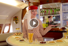 Mutatjuk az Emirates 615 férőhelyes A380-asának fedélzetét