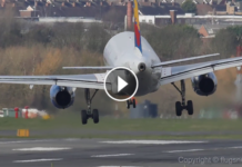 Rázós leszállás után a gurulóútról futott le egy A320-as