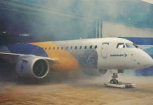 Kigördült a gyárból az Embraer E190-E2