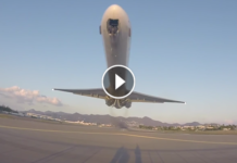 Egy igazán kicentizett felszállás…