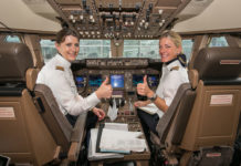 Csak női személyzettel repül ma New Yorkba a Lufthansa-csoport