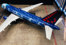 Magritte: Speciális festést mutatott be a Brussels Airlines
