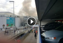Brutális terrortámadás a brüsszeli repülőtéren – videók